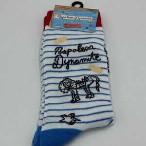 New Napoleon Dynamite Novelty Crew Socks Size 6-12/13 - Men's/Women's - NWT